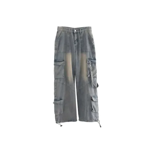 LOWEAR Винтаж Cargo Loop Denim Pants Jeans Women's