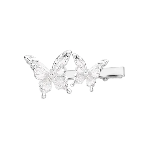 SUN HUNTER Белый золотой покрытый медью + 3D Printed смола + циркон + женские серебряные заколки для волос + прозрачный