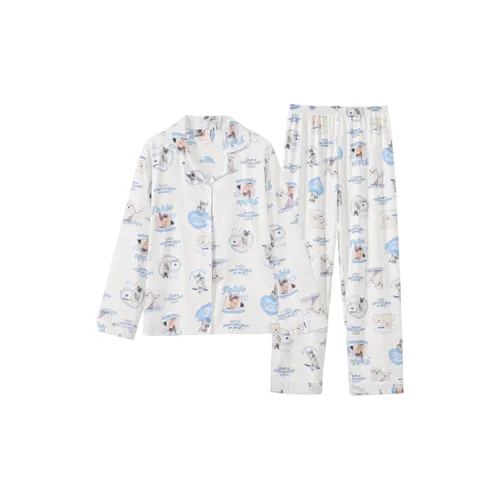 MIMOSA CHUR Goodnight Little Кошка Женские Пижамные комплекты