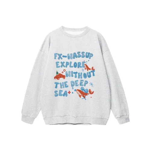 Coliy Girl Casual Loose Fit Утолщенный и с флисовой подкладкой Длинный рукав Пуловер Свитшот с круглым вырезом Женские