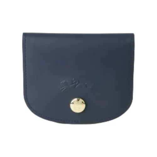 LONGCHAMP Телячья кожа Держатель для карт Стандартный Женский Синий