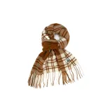 Оранжево-желто-белый в клетку