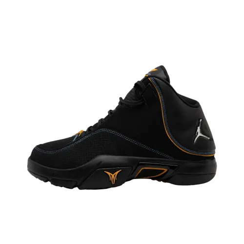 Jordan Melo M4 MID Топ Винтажные Баскетбольные Кроссовки Мужские Черные