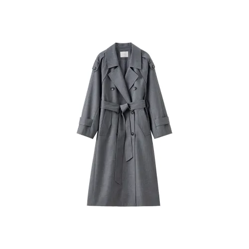 SENTUBILA Фотиния Серый Женский Тренч