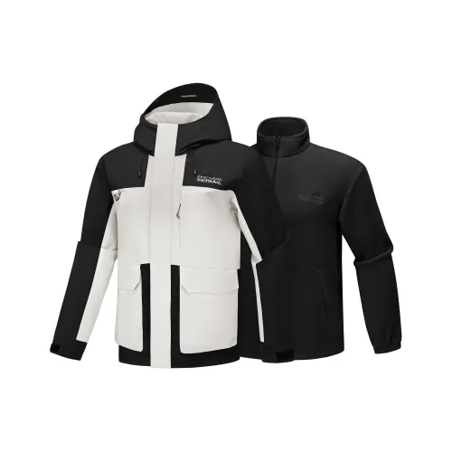 Skechers Термический Устойчивый к истиранию Дышащий Водонепроницаемый Водоотталкивающий Ветрозащитный Ветровка Мужской