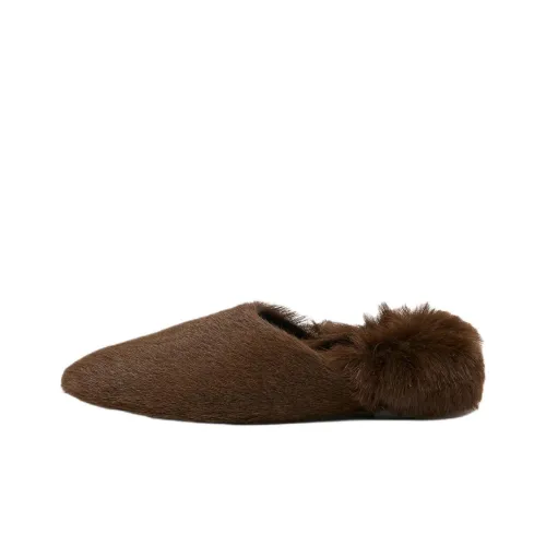PROENZA SCHOULER Rubber Sole No Special Effect Home Slippers Women's Brown