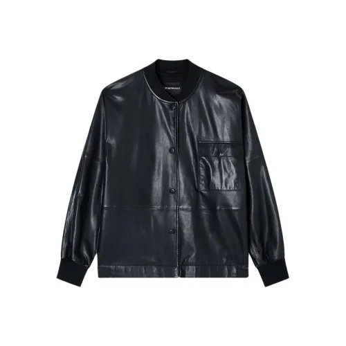 EMPORIO ARMANI Кожа Куртка Женская