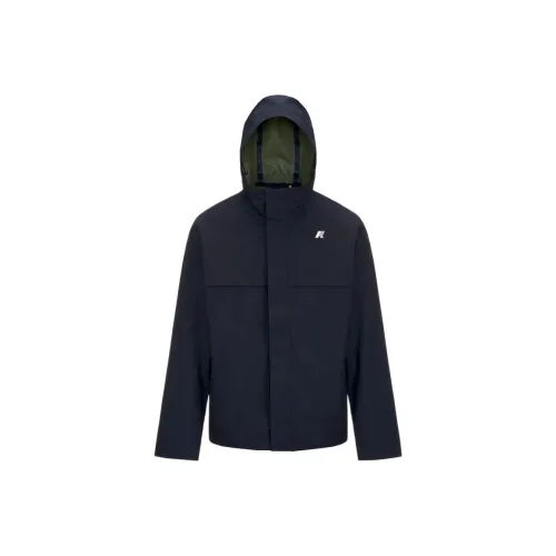 K WAY Blue Мужские Куртки