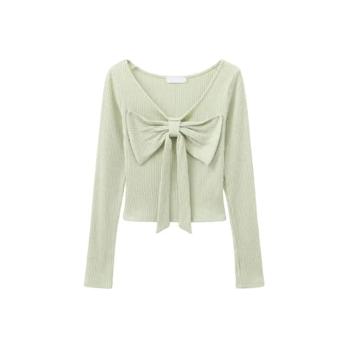 Another Alley Весенний зеленый Женский трикотаж