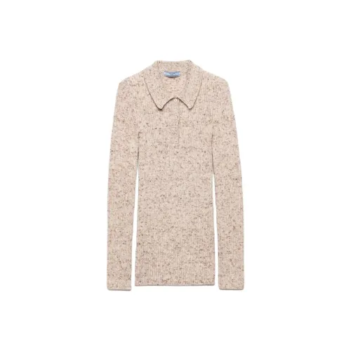 PRADA Бежевый Женские Поло