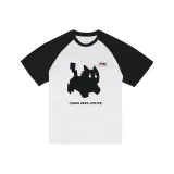 Белый, черный, радость, кошка