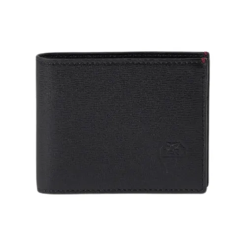 BRUNELLO CUCINELLI Sheepskin Wallet Men's Black