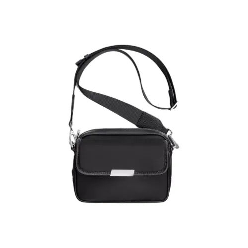 ZARA Полиамид Сумка через плечо Мужская Черная