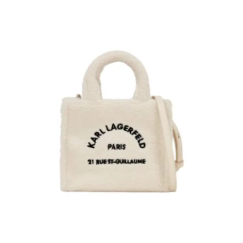 KARL LAGERFELD Полиэстер Сумка Стандартная Женская Белая