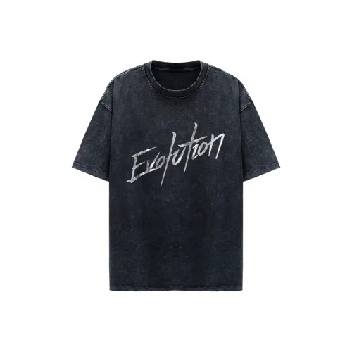 S123 Черные Мужские T-Рубашки