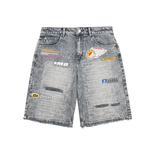 Джинсовые шорты JEFF HAMILTON унисекс