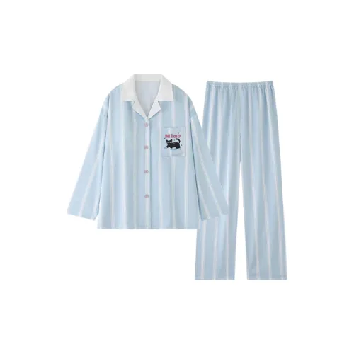 MIMOSA CHUR Синий Женские Пижамные Комплекты