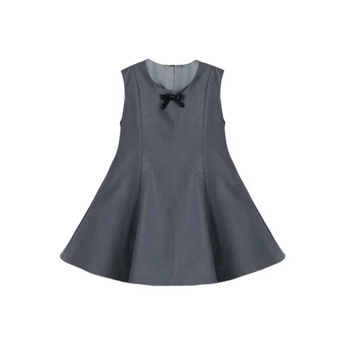 YUANYUAN GIRL Темно-серый Детские Платья