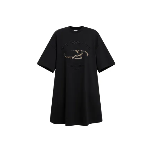 IMXS Короткий рукав Платье Женское