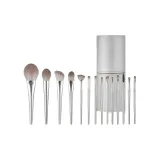 14 шт. Набор кистей для макияжа First Impression + держатель для щеток