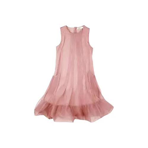 DITB Розовые Женские Платья без Рукавов