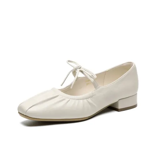 WESTLINK Грубый каблук Туфли Мэри Джейн Низкий каблук Женские