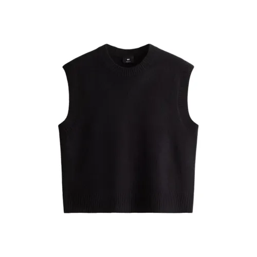 H M Мужские майки черного цвета