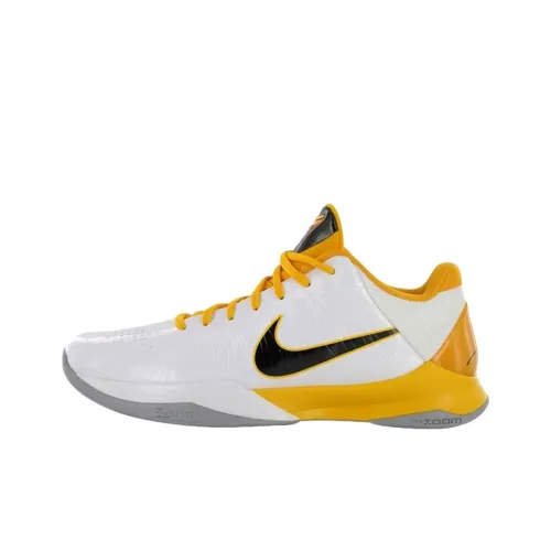 Nike Zoom Kobe 5 Rebound Беговые кроссовки Унисекс Белый