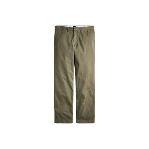 J.Crew Темный хаки Мужские Повседневные Штаны