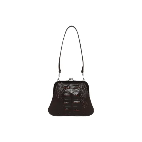 Vivienne Westwood Телячья кожа Одно плечо Клатч Женский Коричневый