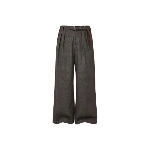 W7H1 Гусиная лапка Унисекс Повседневные брюки