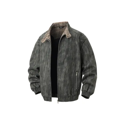 Paddy Julia Кожа Куртка Пальто Унисекс