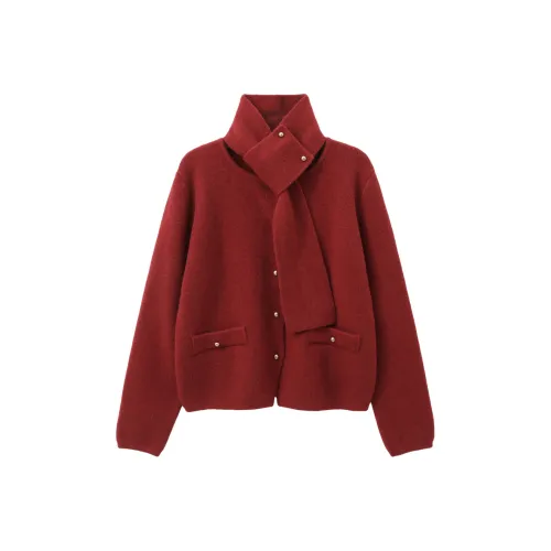 Another alley Красный Женский Трикотаж