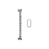 [Silver Pink+Silver Diamond Case]  
[Серебряный Розовый+Серебряный Ромб Чехол]