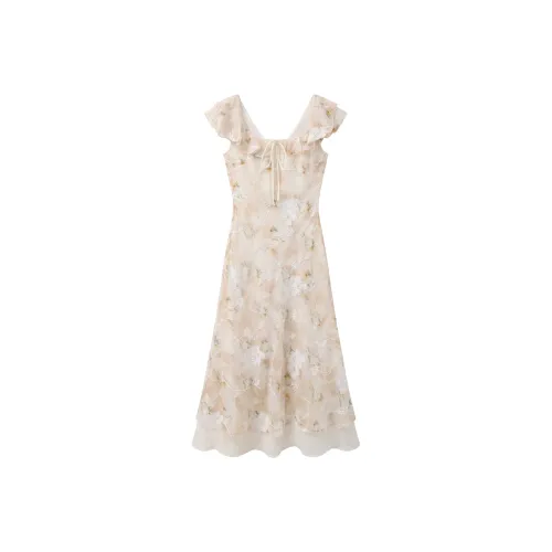 Another Alley Короткий рукав Платье Женское