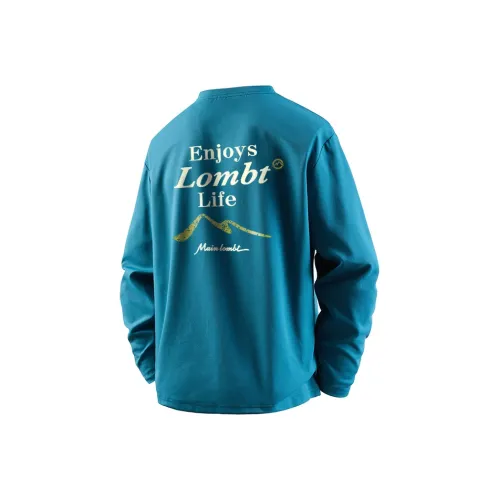 LOMBT Длинный рукав Т-рубашка Унисекс