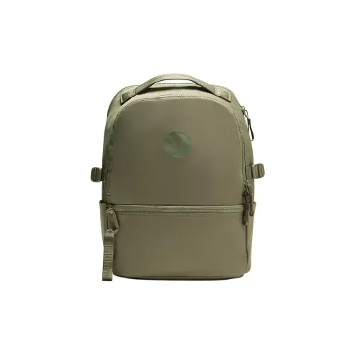 Lululemon Nylon Backpack Standard Unisex Green Лулulemon Нейлоновый рюкзак стандартный унисекс зеленый