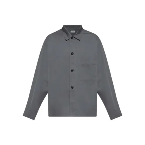 Lemaire Серые Мужские Рубашки