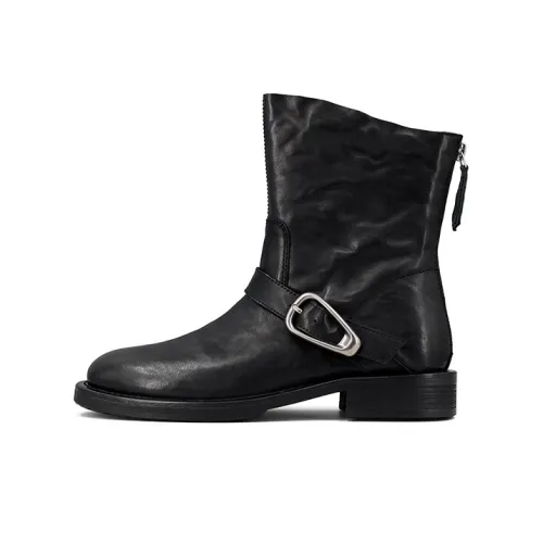 ZSBELLA Ботильоны Black Женские