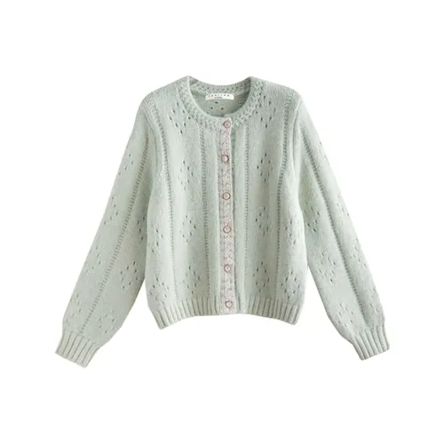 Tonlion Молочно-зеленый Женский Трикотаж