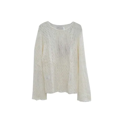 SWAYING KNIT Бежевый Женский Трикотаж