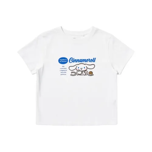 UNIQLO Белые Женские T-рубашки