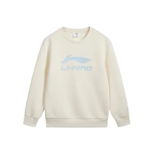 LINING Экрю Школьный возраст Свитшоты