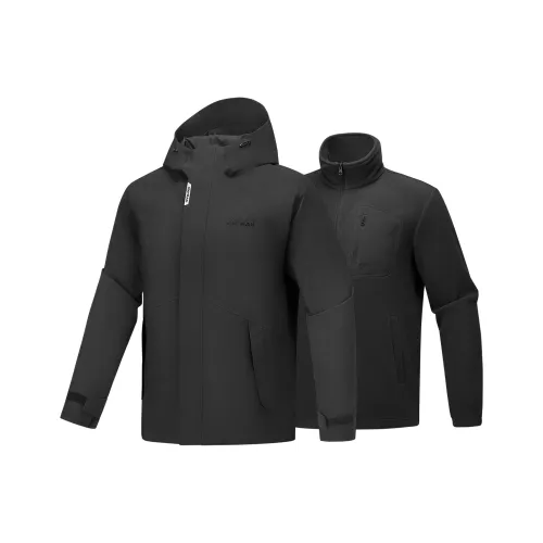 Skechers Водонепроницаемый Ветрозащитный Дышащий Устойчивый к истиранию Термический Водоотталкивающий Ветровка Унисекс