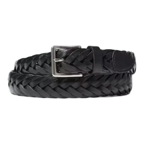 UNIQLO Импортный Натуральная кожа Ремни Мужской Черный 3 см