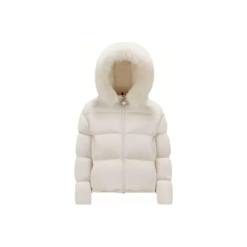 Moncler Пуховик Пальто Женское Белое