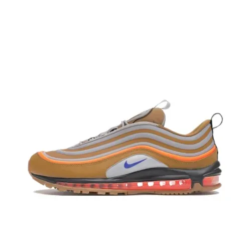 Nike Air Max 97 Повседневные Беговые Кроссовки Унисекс Коричневый