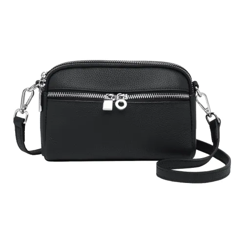 ZOOLER Сумка через плечо из крупнозернистой текстуры коровьей кожи стандартная женская многоцветная