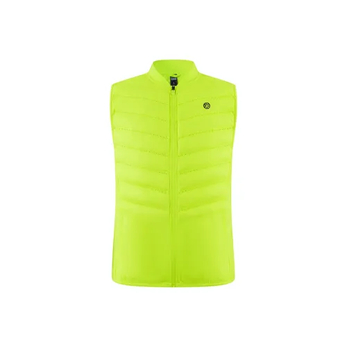 BMAI Пуховый жилет Мужской Неоново-зеленый