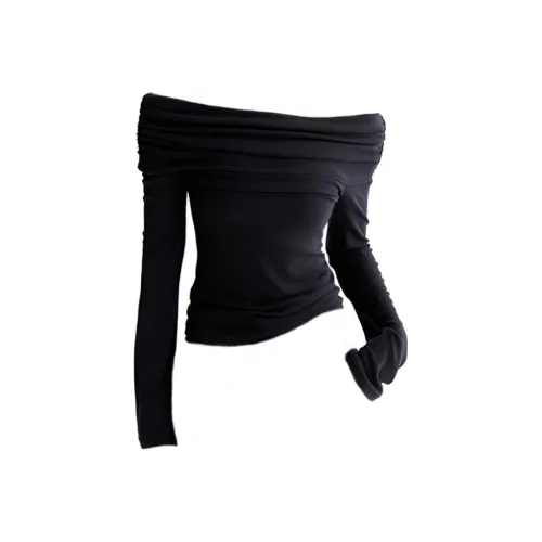 Puppytown Черные Женские T-рубашки